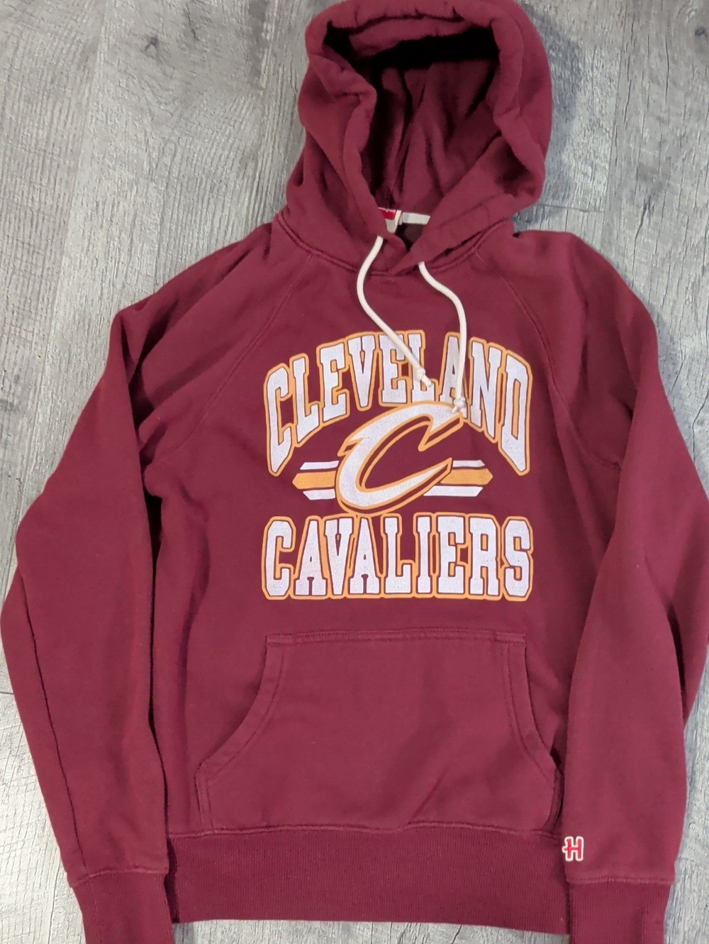 HOMAGE Maroon Cleveland Cavaliers Crewneck Hoodie